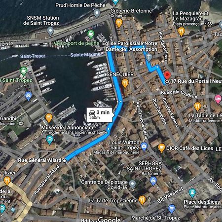 Le Caillou A La Ponche St Tropez Apartment Saint Tropez Bagian luar foto